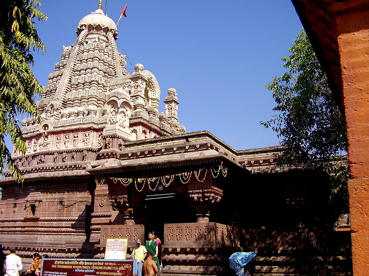 Grishneshwar Temple in Aurangabad