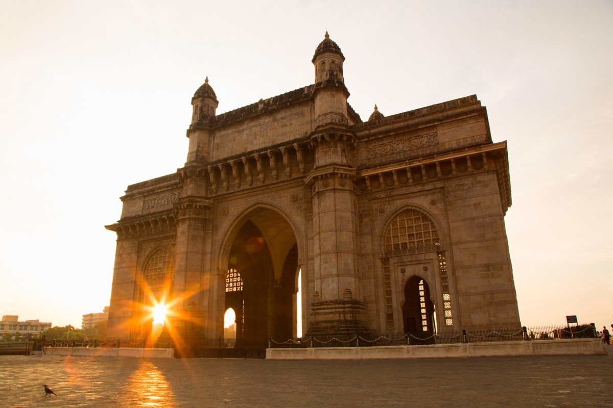 Sunset at Gateway of India